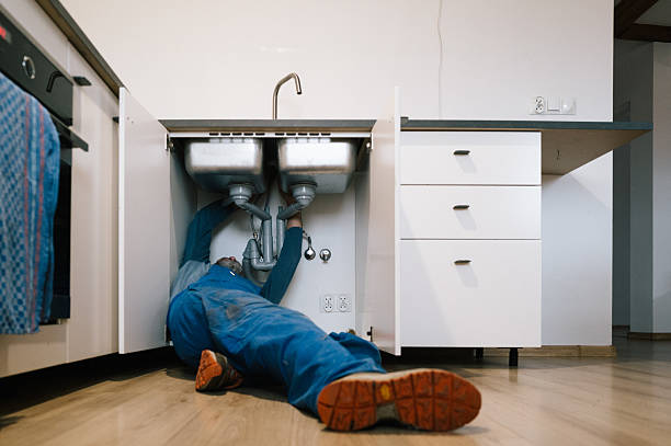 Professional Leak Detection technician working in Center, CO
